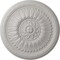 Ekena Millwork Temple Ceiling Medallion (Fits Canopies up to 9 1/4"), Hnd-Painted Ultra Pure White, 24"OD x 1 5/8"P CM24TEUWF - alternate 1